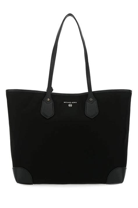 all black michael kors|Michael Kors black nylon tote.